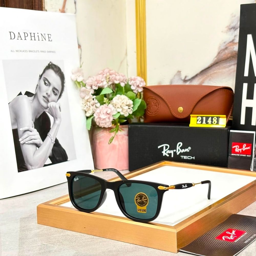 Ray-Ban ( RB ) New Stylish Men`s Special Square 2148 Master Pcs Sunglasses.