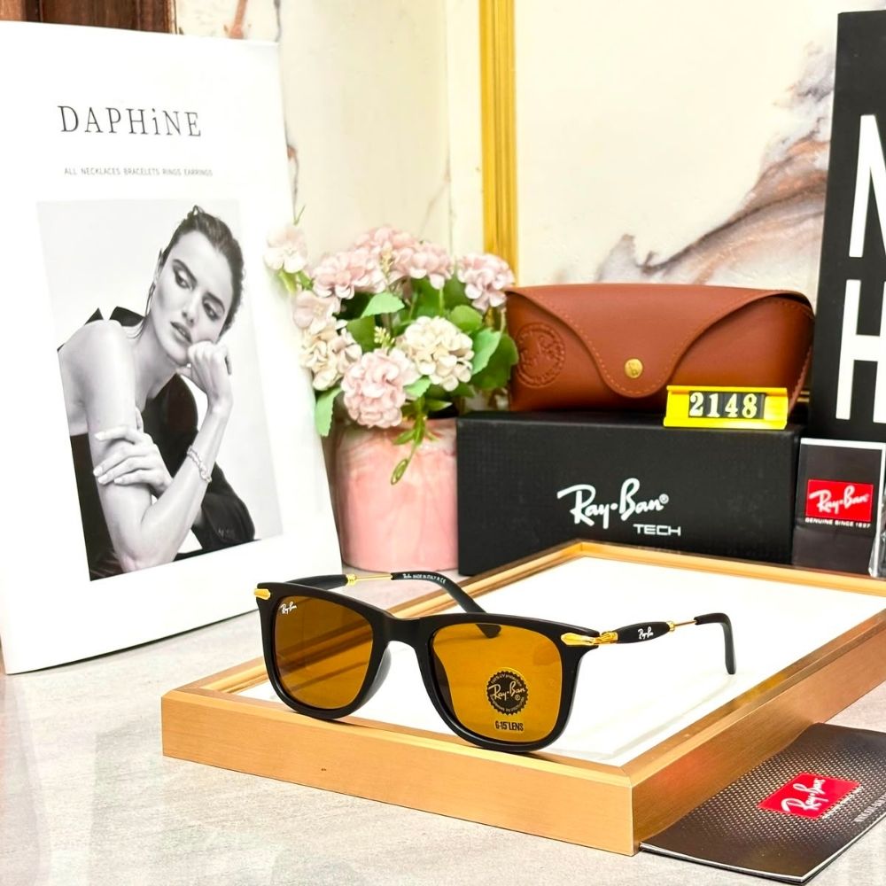 Ray-Ban ( RB ) New Stylish Men`s Special Square 2148 Master Pcs Sunglasses.