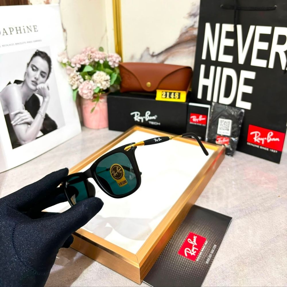 Ray-Ban ( RB ) New Stylish Men`s Special Square 2148 Master Pcs Sunglasses.