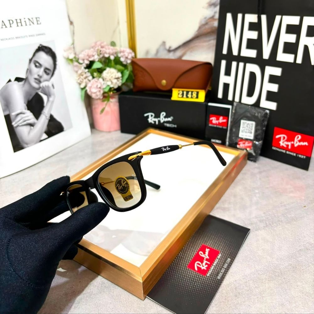 Ray-Ban ( RB ) New Stylish Men`s Special Square 2148 Master Pcs Sunglasses.