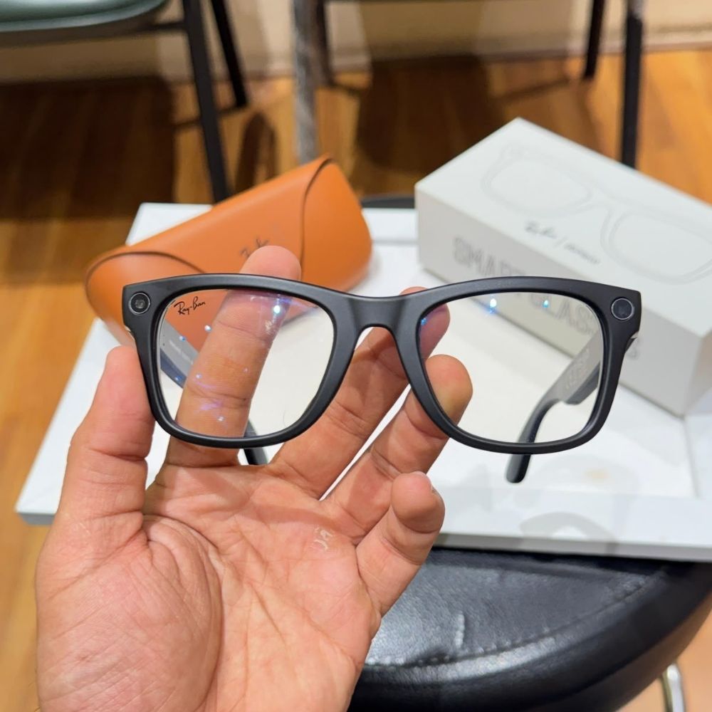 Meta Ray-Ban (Gen 2), Wayfarer, Matte Black | Smart AI Glasses for Men, Women — 2X Battery Life — 3K Ultra HD Resolution — 12 MP Ultra-Wide Camera, Audio, Video — Clear Lenses