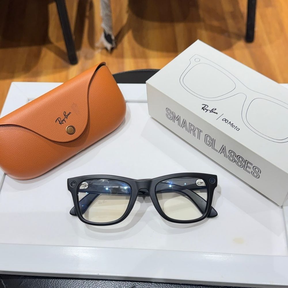 Meta Ray-Ban (Gen 2), Wayfarer, Matte Black | Smart AI Glasses for Men, Women — 2X Battery Life — 3K Ultra HD Resolution — 12 MP Ultra-Wide Camera, Audio, Video — Clear Lenses